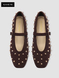 Pegged single-button square-toe shoes