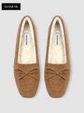 Bows and tassels slippers